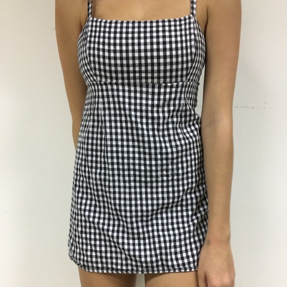 Cute small checkered dress